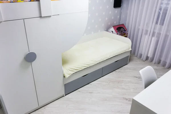 Кровать для 2 детей со шкафом